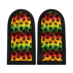 Cannabis Rasta Pattern Print Skillet Handle Cover