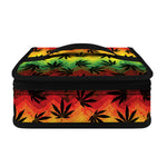 Cannabis Rasta Pattern Print Small Lunch Bag