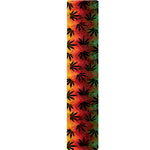 Cannabis Rasta Pattern Print Table Runner