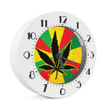 Cannabis Rasta Print Alarm Clock