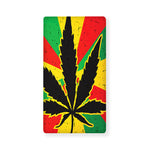 Cannabis Rasta Print Baby Crib Sheet