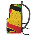 Cannabis Rasta Print Backpack