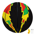 Cannabis Rasta Print Basketball