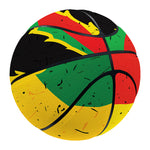 Cannabis Rasta Print Basketball