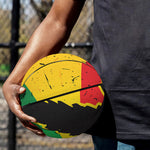 Cannabis Rasta Print Basketball