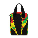 Cannabis Rasta Print Bible Tote Bag