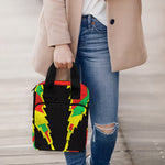 Cannabis Rasta Print Bible Tote Bag
