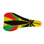 Cannabis Rasta Print Bicycle Seat Cover