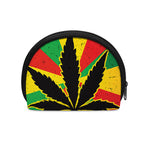 Cannabis Rasta Print Coin Purse