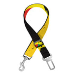 Cannabis Rasta Print Dog Seat Belt