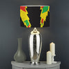 Cannabis Rasta Print Drum Lamp Shade