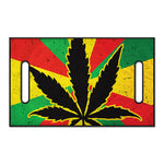 Cannabis Rasta Print Golf Cart Seat Cover