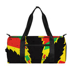Cannabis Rasta Print Gym Bag