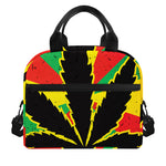 Cannabis Rasta Print Insulated Lunch Bag