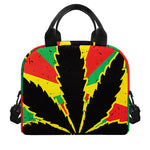 Cannabis Rasta Print Insulated Lunch Bag