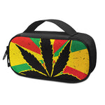 Cannabis Rasta Print Insulin Cooler Travel Case