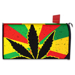 Cannabis Rasta Print Mailbox Cover