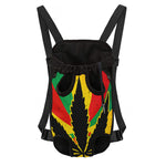 Cannabis Rasta Print Pet Carrier Backpack