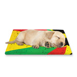 Cannabis Rasta Print Pet Cooling Mat Cover