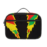 Cannabis Rasta Print Portable Lunch Bag