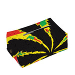 Cannabis Rasta Print Rectangle Tissue Box Cover
