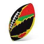 Cannabis Rasta Print Rugby Ball