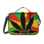 Cannabis Rasta Print Shoulder Strap Bible Bag