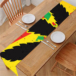 Cannabis Rasta Print Table Runner