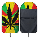 Cannabis Rasta Print Waterproof Car Seat Cover