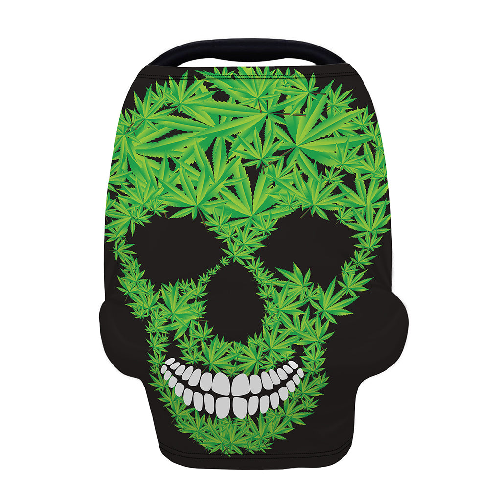 Cannabis Skull Print Baby Seat Cover