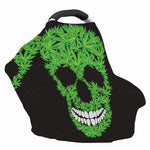Cannabis Skull Print Baby Seat Cover