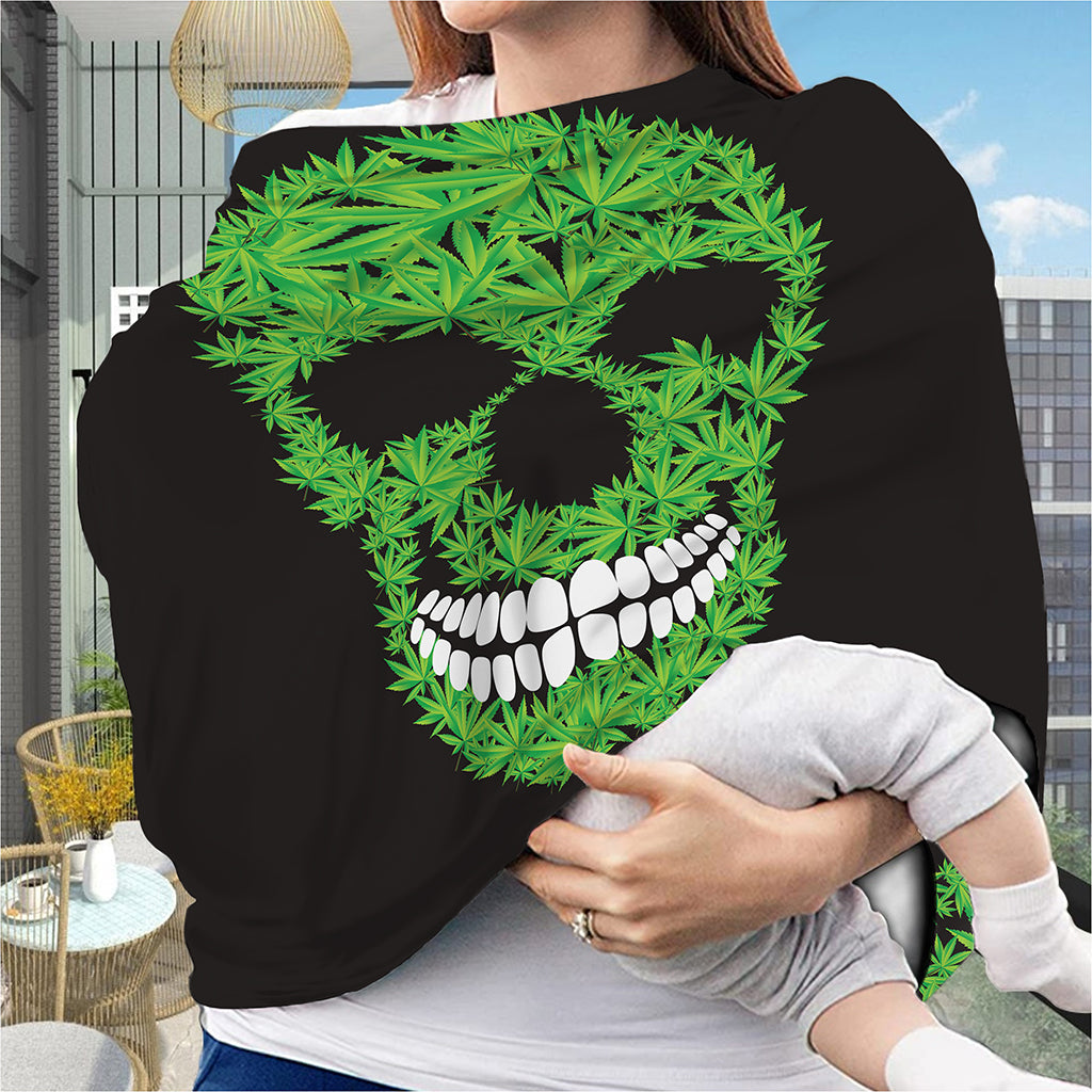Cannabis Skull Print Baby Seat Cover