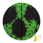 Cannabis Skull Print Basketball