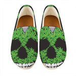 Cannabis Skull Print Casual Shoes