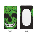 Cannabis Skull Print Changing Pad Cover