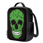 Cannabis Skull Print Crossbody Lunch Bag