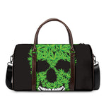Cannabis Skull Print Duffle Bag