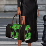 Cannabis Skull Print Duffle Bag