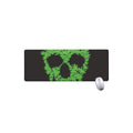 Cannabis Skull Print Extended Mouse Pad