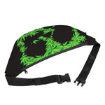 Cannabis Skull Print Fanny Pack