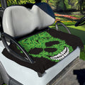 Cannabis Skull Print Golf Cart Seat Cover