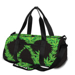 Cannabis Skull Print Gym Bag