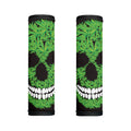 Cannabis Skull Print Handle Covers