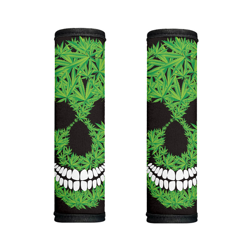 Cannabis Skull Print Handle Covers