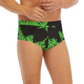 Cannabis Skull Print Men's Briefs