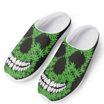 Cannabis Skull Print Mesh Casual Shoes