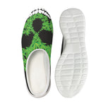 Cannabis Skull Print Mesh Casual Shoes