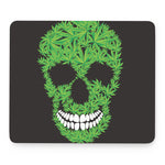 Cannabis Skull Print Mouse Pad