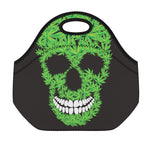 Cannabis Skull Print Neoprene Lunch Bag
