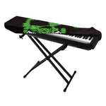 Cannabis Skull Print Piano Keyboard Cover